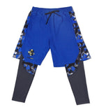 Legacy Sheggings- Blue Shorts & Full Length Charcoal Leggings