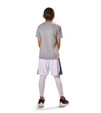 Launch Sheggings- White Shorts & White Full Length Leggings