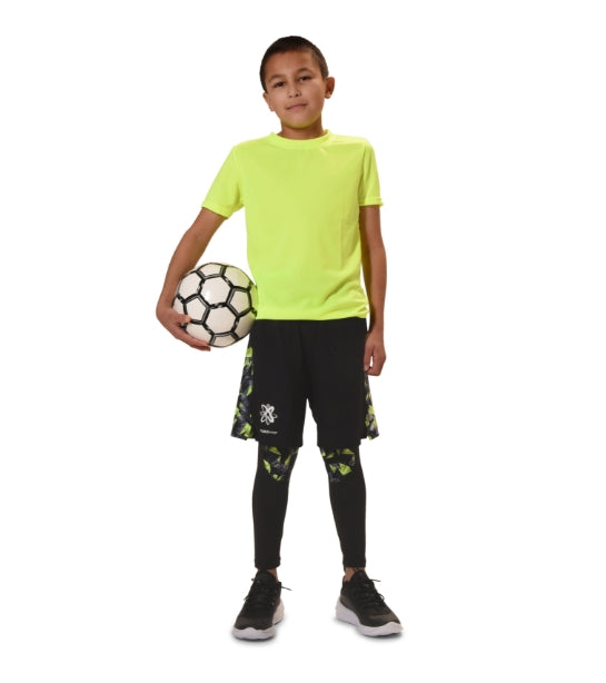 Boys Soccer Blue Shorts & Full Length Charcoal Leggings - Youth Legacy  Sheggings - size S - XL – FUZEDwear