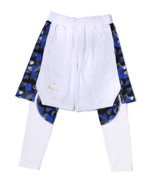 Boys Soccer White Shorts & White Full Length Leggings - Youth