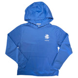 Blaze Performance Fleece Hoodie- Blue