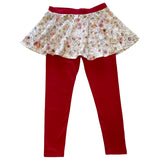 Leap Skeggings - Red