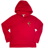 Blaze Performance Fleece Hoodie- Red